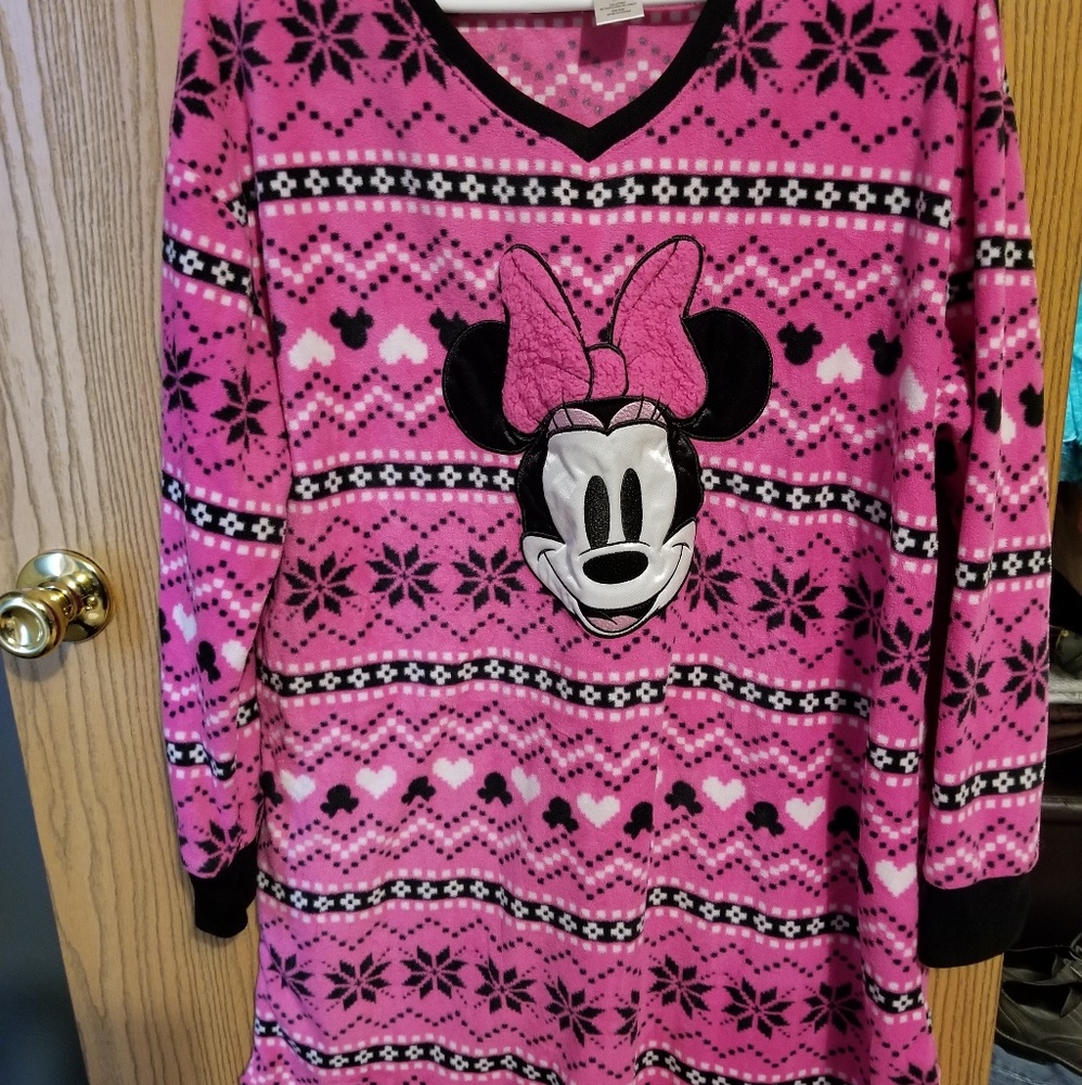 Minnie mouse nightgown Adult size  XL 14/16
